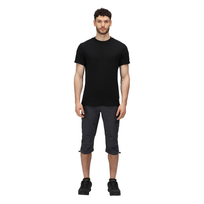 India Grey - Back - Regatta Mens Highton Capri Pants