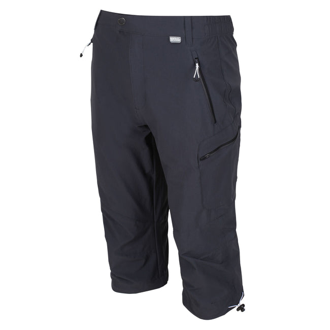 India Grey - Close up - Regatta Mens Highton Capri Pants