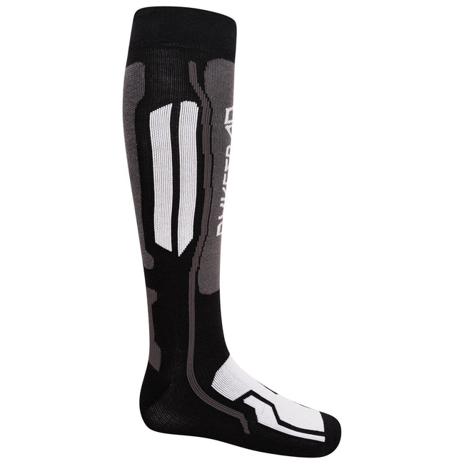 Black-White - Back - Dare 2B Mens Performance Premium Ski Socks