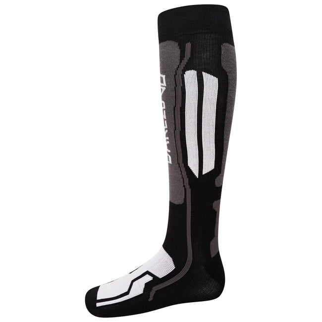 Black-White - Lifestyle - Dare 2B Mens Performance Premium Ski Socks