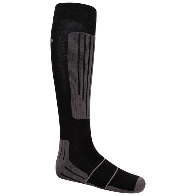 Black-Ebony - Back - Dare 2B Mens Performance Ski Socks