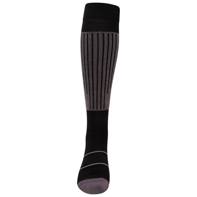 Black-Ebony - Pack Shot - Dare 2B Mens Performance Ski Socks