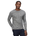 Storm Grey Marl - Side - Regatta Mens Leith Lightweight Sweatshirt