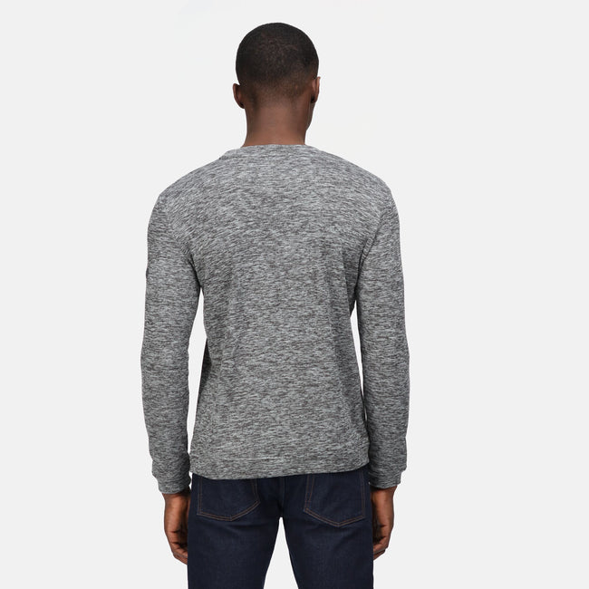 Storm Grey Marl - Lifestyle - Regatta Mens Leith Lightweight Sweatshirt