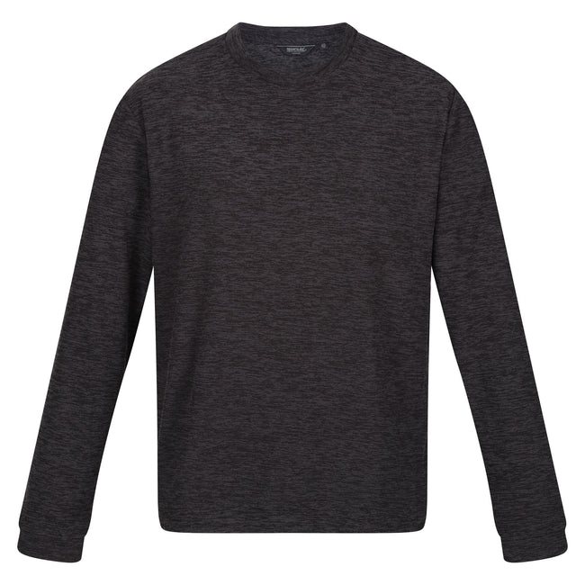 Dark Grey Marl - Front - Regatta Mens Leith Lightweight Sweatshirt