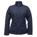 Navy - Back - Regatta Womens-Ladies Tarah Quilted Jacket
