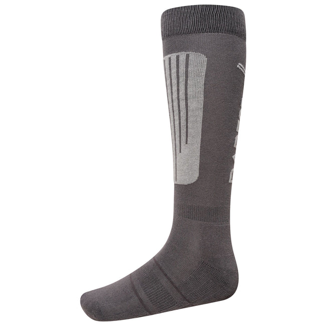 Ebony-Argent Grey - Side - Regatta Womens-Ladies Performance Socks