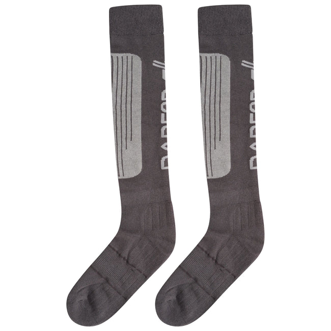 Ebony-Argent Grey - Lifestyle - Regatta Womens-Ladies Performance Socks