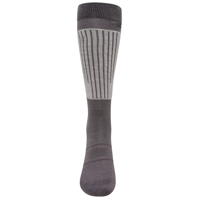 Ebony-Argent Grey - Front - Regatta Womens-Ladies Performance Socks