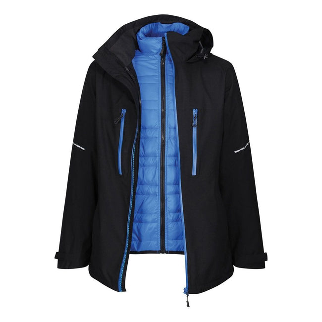 Black-Oxford Blue - Front - Regatta Mens X-Pro Evader III Jacket