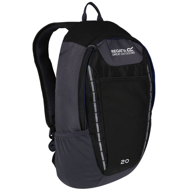 Black-Ebony - Side - Regatta Highton 20L Backpack