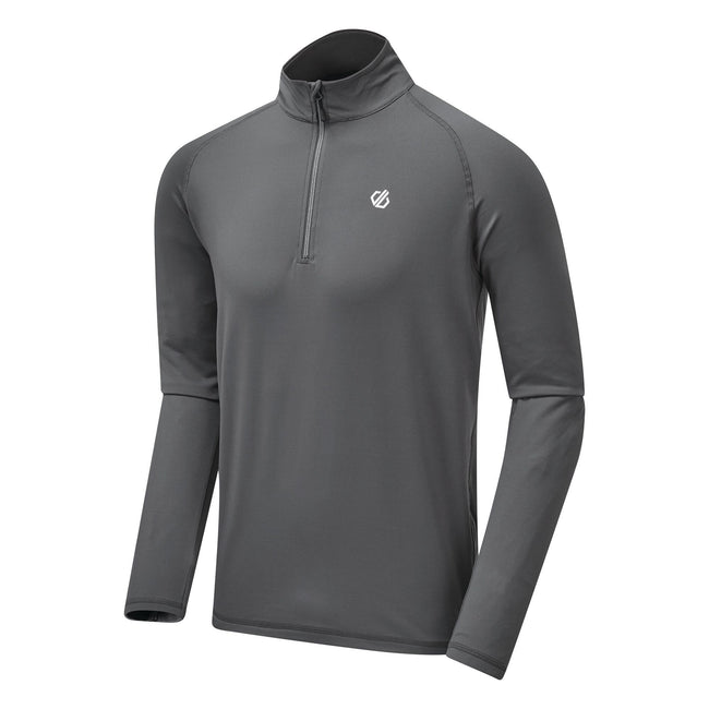 Ebony Grey - Lifestyle - Dare 2B Mens Fuse Up II Midlayer