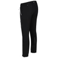 Black - Side - Regatta Mens Mountain Walking Trousers