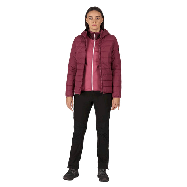 Amaranth Haze - Side - Regatta Womens-Ladies Helfa Jacket