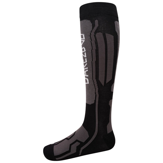 Black-Ebony - Lifestyle - Dare 2B Womens-Ladies Performance Premium Ski Socks