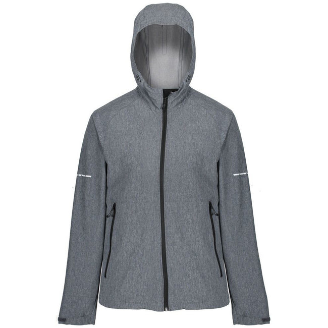 Seal Grey Marl - Front - Regatta Mens X-Pro Prolite Stretch Soft Shell Jacket