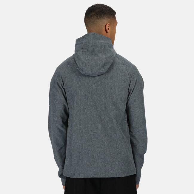 Seal Grey Marl - Side - Regatta Mens X-Pro Prolite Stretch Soft Shell Jacket