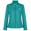 Turquoise Marl - Front - Regatta Womens-Ladies Connie V Softshell Walking Jacket
