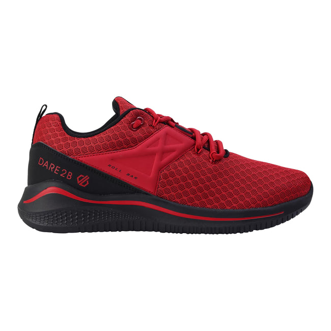 Danger Red-Black - Front - Dare 2B Mens Plyo Sneakers