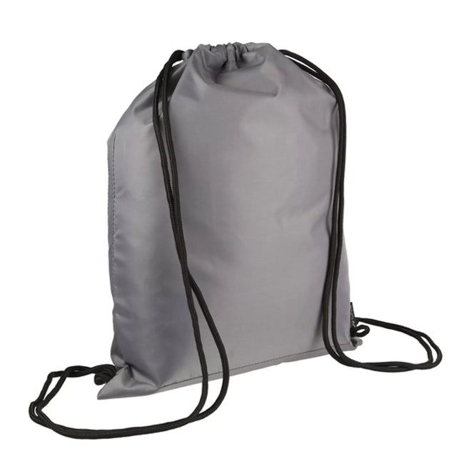 Lead Grey - Back - Regatta Shilton Drawstring Bag