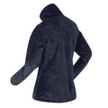 Navy Ripple - Side - Regatta Womens-Ladies Heloise Marl Full Zip Fleece Jacket