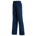 Navy - Side - Regatta Childrens-Kids Packaway Rain Trousers