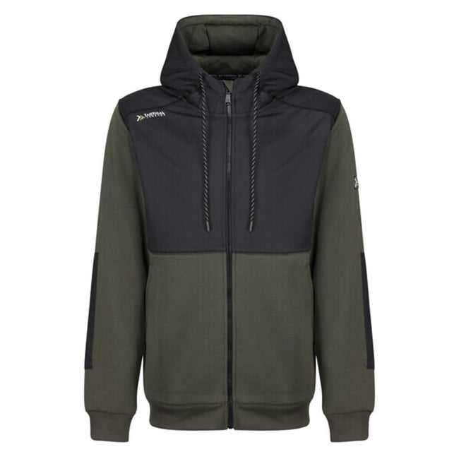 Dark Khaki-Black - Front - Regatta Mens Tactical Threads Major Hoodie