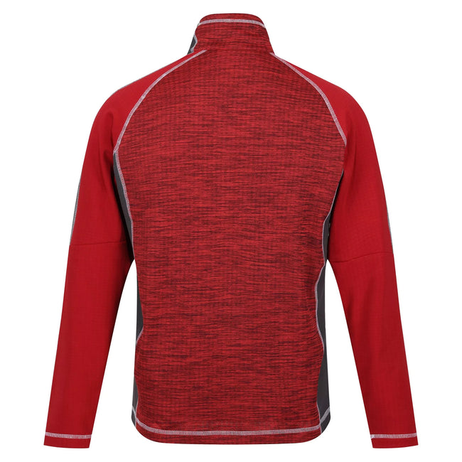 Chinese Red-Dark Red - Back - Regatta Mens Hepley Fleece