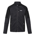 Ash-Black - Front - Regatta Mens Farson Soft Shell Jacket
