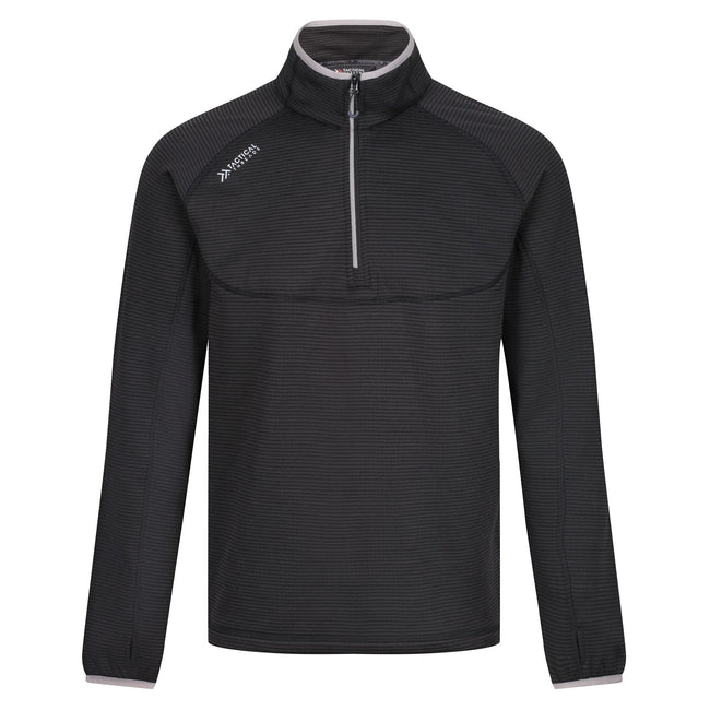 Black - Front - Tactical Threads Mens Scorch Fleece Thermal Base Layers