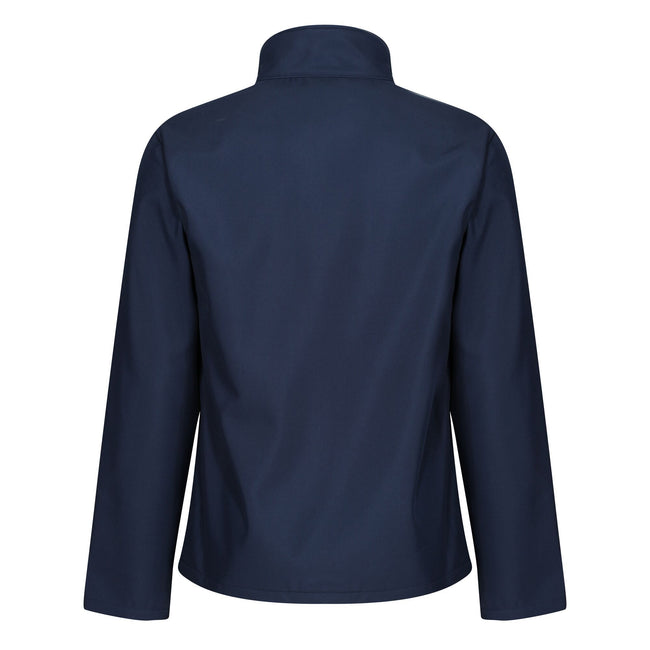 Navy-French Blue - Pack Shot - Regatta Mens Eco Ablaze Soft Shell Jacket