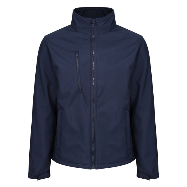 Navy - Front - Regatta Mens Eco Ablaze Soft Shell Jacket