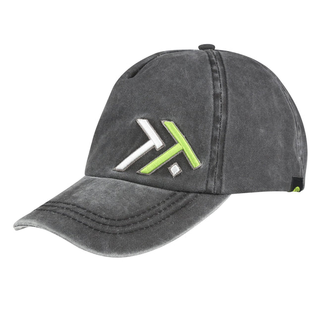 Black-Lime Green - Front - Regatta Mens Tactical Baseball Cap