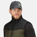 Black-Lime Green - Back - Regatta Mens Tactical Baseball Cap