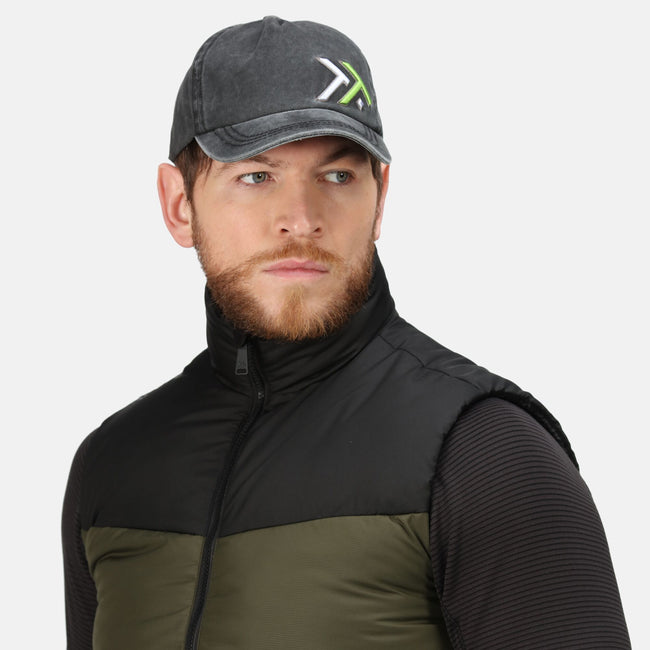 Black-Lime Green - Back - Regatta Mens Tactical Baseball Cap