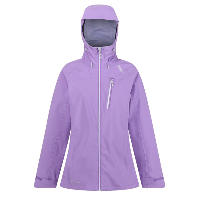 Light Amethyst - Front - Regatta Womens-Ladies Britedale Waterproof Jacket