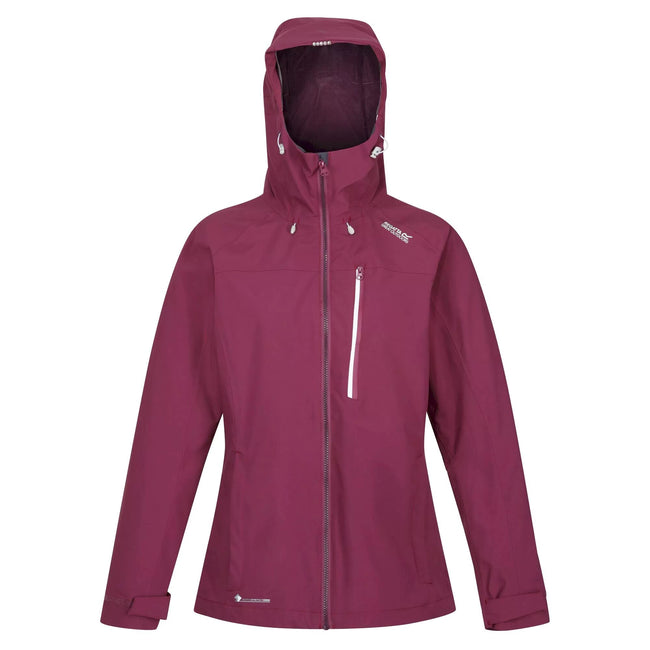 Amaranth Haze - Front - Regatta Womens-Ladies Britedale Waterproof Jacket