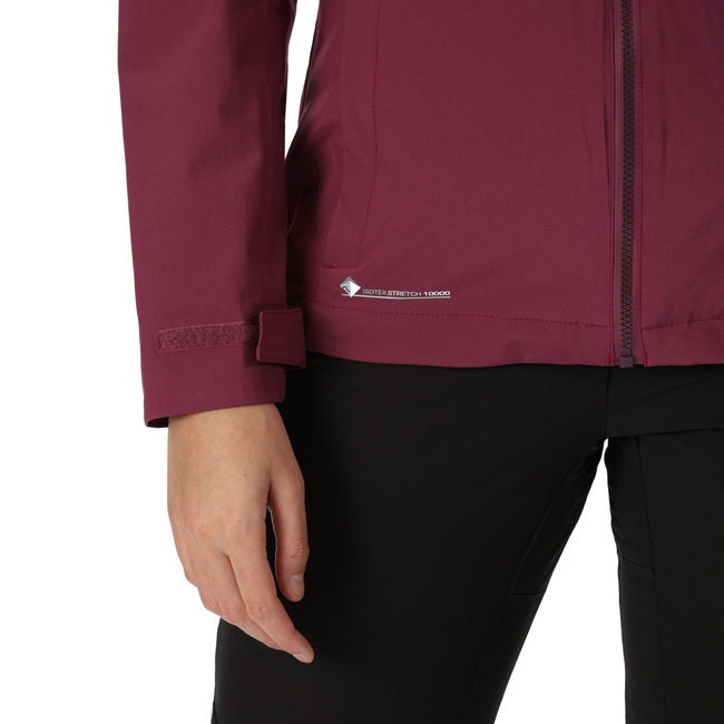 Amaranth Haze - Lifestyle - Regatta Womens-Ladies Britedale Waterproof Jacket