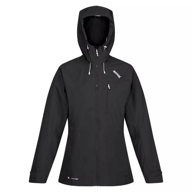 Black - Front - Regatta Womens-Ladies Britedale Waterproof Jacket