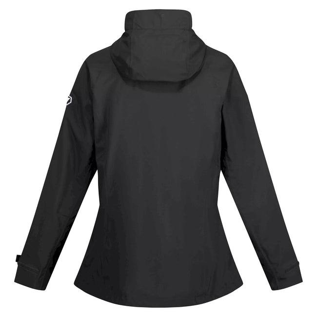 Black - Back - Regatta Womens-Ladies Britedale Waterproof Jacket