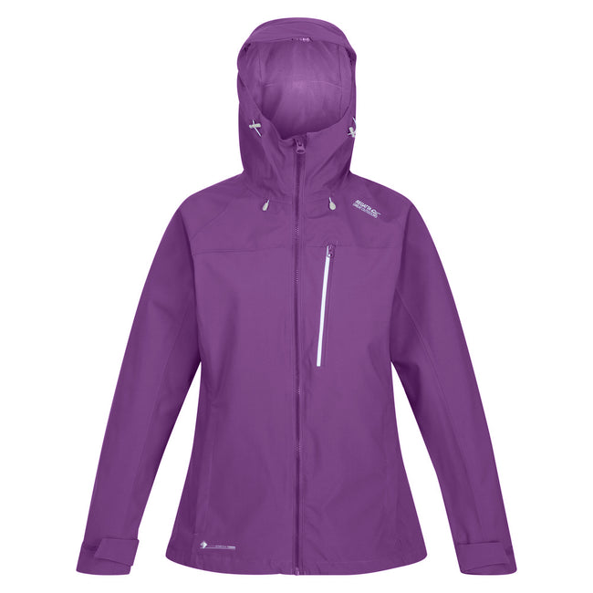 Plum Jam - Front - Regatta Womens-Ladies Britedale Waterproof Jacket