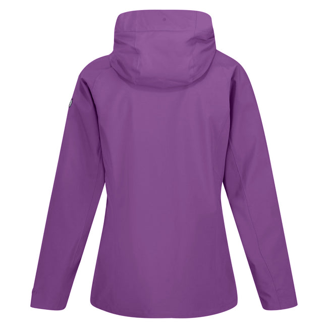 Plum Jam - Back - Regatta Womens-Ladies Britedale Waterproof Jacket