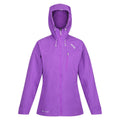 Purple Sapphire - Front - Regatta Womens-Ladies Britedale Waterproof Jacket
