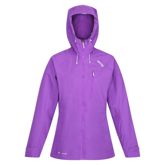 Purple Sapphire - Front - Regatta Womens-Ladies Britedale Waterproof Jacket
