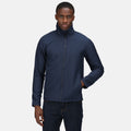 Navy - Back - Regatta Mens Pro Soft Shell Jacket