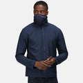 Navy - Side - Regatta Mens Pro Soft Shell Jacket