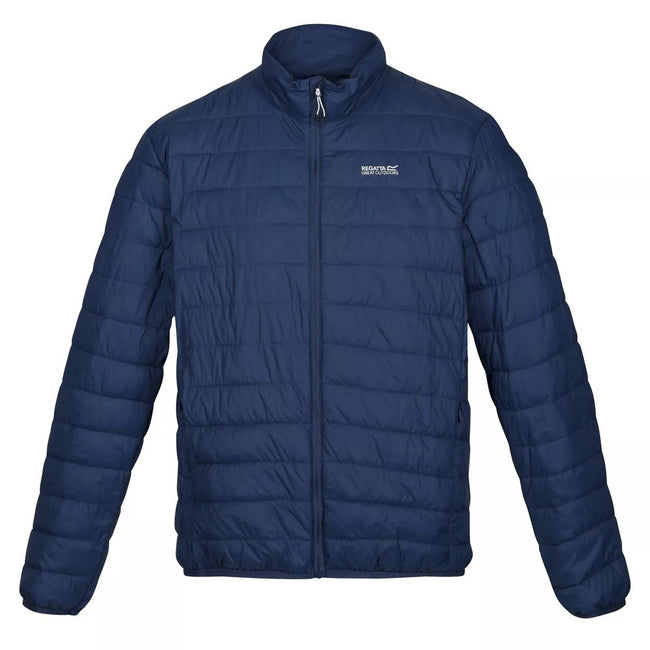 Admiral Blue - Front - Regatta Mens Hillpack Quilted Insulated Jacket