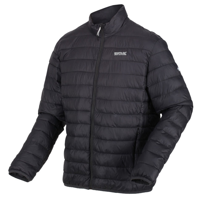 Ash - Front - Regatta Mens Hillpack Quilted Insulated Jacket