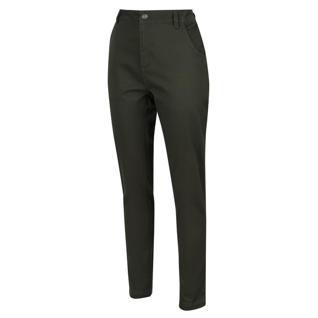 Dark Khaki - Lifestyle - Regatta Womens-Ladies Katonya Jeans
