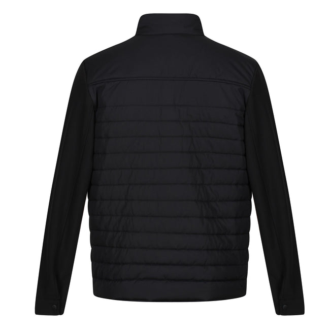 Black - Lifestyle - Regatta Mens Kadir Quilted Insulated Jacket